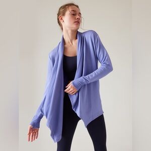 Athleta Pranayama Wrap Jacket cover up
